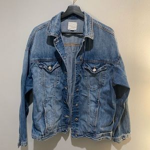 american eagle blue jean jacket
